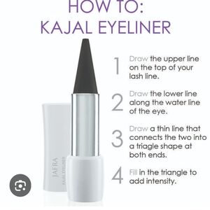 Jafra Cosmetics Kajal Eyeliner Delineador Kajal Para Ojos - Blackest Black